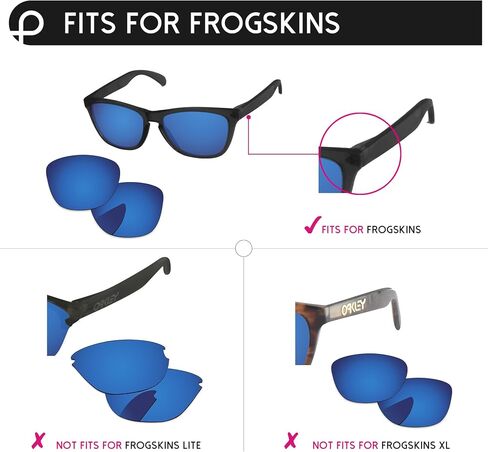 Replacement Lenses for Oakley Frogskin OO9013 55mm Sunglass in Saudi Arabia