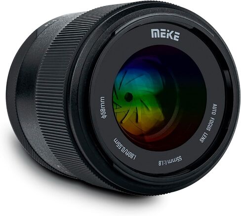 Meike 33mm F1.4 X-Mount APS-C Large Aperture Auto Focus STM Portrait Prime Lens Compatible with Fujifilm Fuji X-Mount Cameras X-T1 X-T2 X-T3 X-T4 X-T5 X-T10 X-T20 X-T30 XT50 X-T100 X-A2 X30 X70 X-S10 in Saudi Arabia