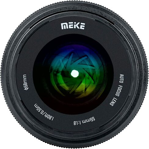 Meike 33mm F1.4 X-Mount APS-C Large Aperture Auto Focus STM Portrait Prime Lens Compatible with Fujifilm Fuji X-Mount Cameras X-T1 X-T2 X-T3 X-T4 X-T5 X-T10 X-T20 X-T30 XT50 X-T100 X-A2 X30 X70 X-S10 in Saudi Arabia