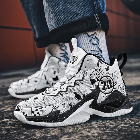 Boy's Basketball Shoes Lightweight Fashion Sneakers in Kuwait