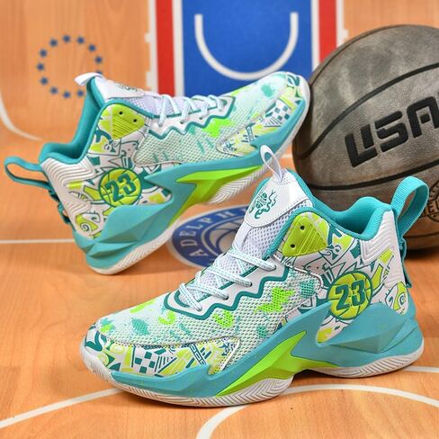 Boy's Basketball Shoes Lightweight Fashion Sneakers in Kuwait