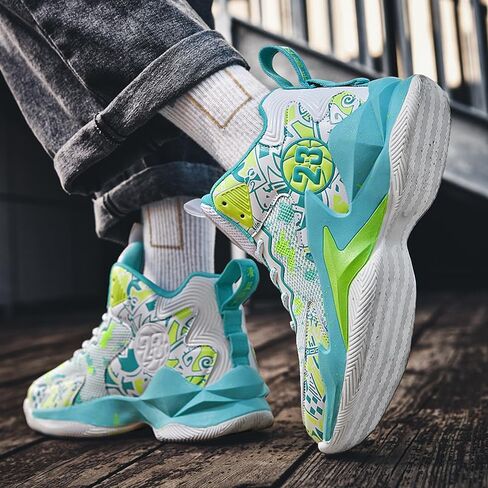 Boy's Basketball Shoes Lightweight Fashion Sneakers in Kuwait