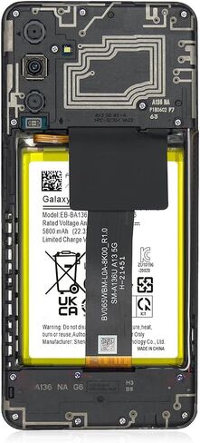 SHENMZ A12 Replacement Battery, (2023 New Upgraded) 6200mAh 3.85V High Capacity Li-Polymer EB-BA217ABY Battery in Saudi Arabia