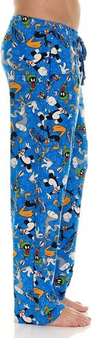 Mens Pajama Pants - Looney Tunes Pajama Mens Lounge Pants with Pockets and Adjustable Waistband (Sizes: S-XL) in Saudi Arabia