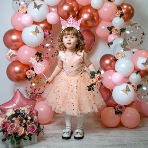 ديكورات عيد الميلاد الثالثة للفتيات عيد ميلاد عقال التاج و Glitter Princess Star Wands Hair Accessor in Kuwait