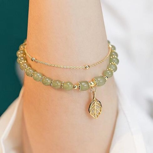 ZMANYIJEW Natural Jade Bamboo Beaded Bracelet New Chinese Style Jade Bracelet for Women Exquisite Lucky Hotan Jade Bracelet Jewelry in Saudi Arabia
