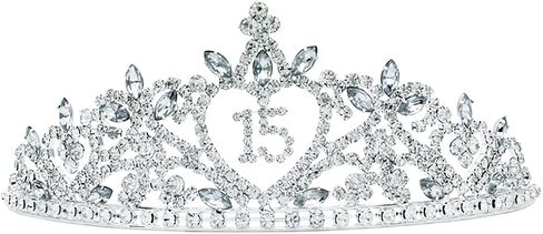Rosemarie Collections Women's Rhinestone Birthday Tiara Crown in Kuwait