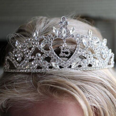 Rosemarie Collections Women's Rhinestone Birthday Tiara Crown in Kuwait
