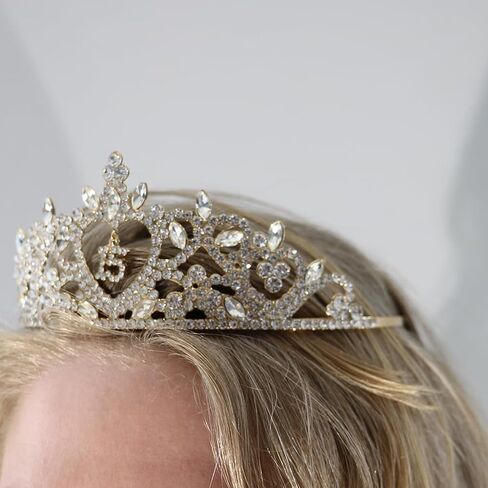 Rosemarie Collections Women's Rhinestone Birthday Tiara Crown in Kuwait