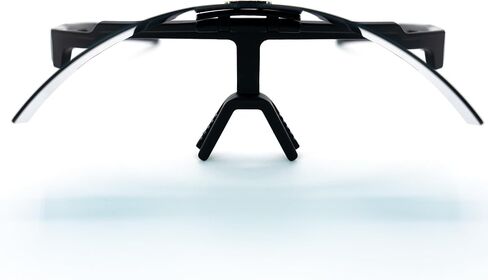 Flip Up Athletic Sunglasses – UV400 Mirrored Retro Sport Visor Shades for Baseball, Pickleball, Cycling in Kuwait