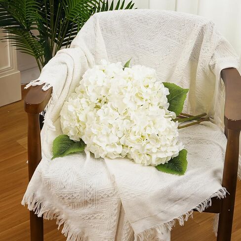 5pcs زهور الكوبية الاصطناعية الخضراء ، قطب الكوبية مع الأوراق النابضة بالحياة ، 20 بوصة زهرة الكوبية الكبيرة ، زخارف الكوبية المزيفة للداخل الداخلي مركزية مركزية مزهرية الحزب in Kuwait