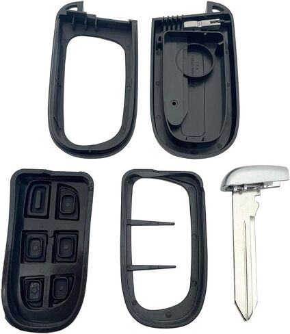 Replacement Smart Key Fob Shell Keyless Entry Remote Car Key Fob Cover Case Fits for Jeep Cherokee 2014-2020, GQ4-54T (5 Buttons A) in Saudi Arabia