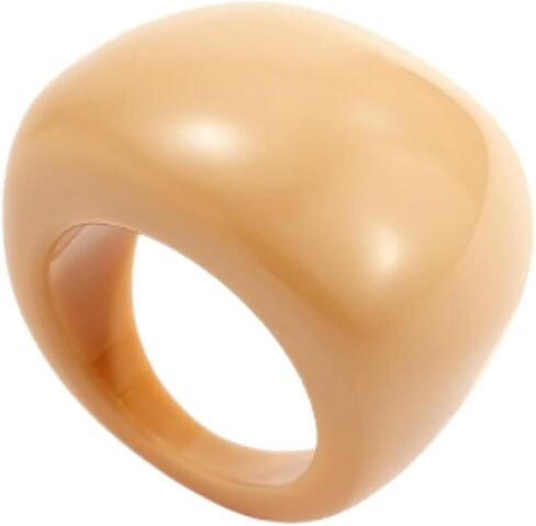 Colorful Chunky Acrylic Ring for Women,Vintage Statement Stackable Rings Candy Color Knuckle Finger Rings Y2K Fashion Classic Jewelry in Saudi Arabia