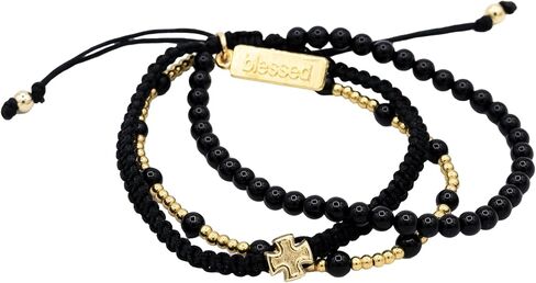 My Saint My Hero "Be Still Prayer Bracelet – Handwoven Reminder of Trust, Stillness & Divine Peace - A Reminder To Release All Distractions and Embrace Divine Love in Saudi Arabia