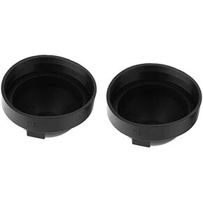 Car Headlight Seal Dustproof Cover, 2Pcs 90mm Black Rubber Car LED Headlight Dust Cover Housing Seal Cap Waterproof