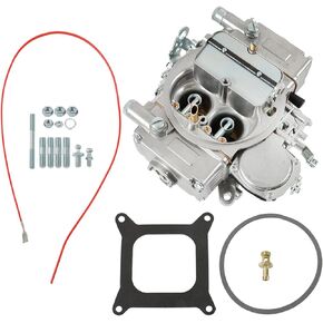 labwork 4 Barrel Carburetor 600 CFM Manual Choke Replacement for Chevy 327 thunderbird 390 mustang 302 427 4-spd Corvette Model 0-1850S