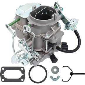 New 2 Barrel Carburetor Carb for Dodge Chrysler 318 V8 5.2L 6CIL 4.2L 273 Engine Plymouth Models Dodge Truck 1967-1980 BBD High Top Carter Type Carb with Manual Choke