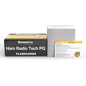 Ham Radio Technician License Flash Cards: Ham Radio Tech Flashcard Study Guide for the ARRL Ham Radio Technician Class Exam [Full Color Cards]