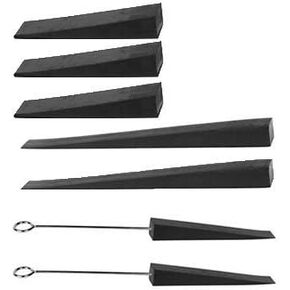 Rubber Mutes for Piano Tuning - Assortment of 7, Various Sizes