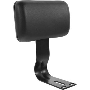 Bike Seat Saddle Backrest, PU Leather Backrest with High Strength Steel Bracket Electric Bike Seat Cushion Backrest Comfortable Support