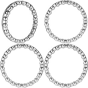5/32" x 20 Balls Bike Headset Bearings for Smooth Steering and Enhanced Performance,4pcs Bicycle Ball Bearing for MTB Bike 1-1/8" Headset Bearings Caged
