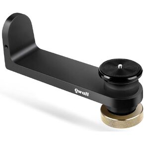 Projector Ceiling Mount, Full Motion Projector Wall Mount and Low Profile Projector Mounting Bracket,Pitch Angle±20°, 360° Rotation, Standard 1/4 inch Screw for Most Cameras/projectors
