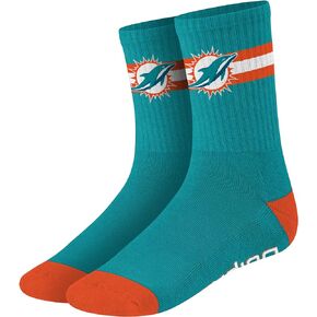 FOCO Men's NFL Team Stripe Crew Socks