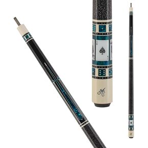 Meucci MECAS03 58 Billiards Pool Cue Stick + Free Hard CASE