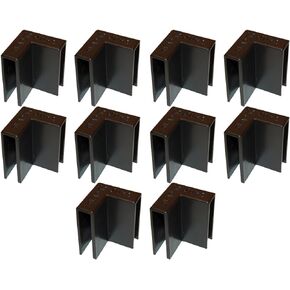 Liphontcta Carton Clips Corrugated Cardboard Box Corner Flap Holders/Clamps Ten Pack