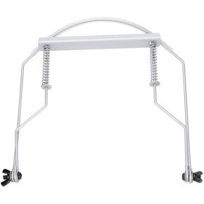 Harmonicas Holder Adjustable Metal Harmonica Neck Holder Rack Support Accessory with Anti Scratch Pads for 10 Holes Harmonica