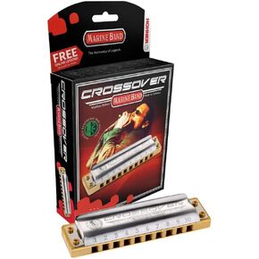 Hohner Marine Band Crossover Harmonica-Key of Eb