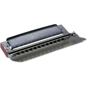 HOHNER 7538-C Toots Mellow Tone Harmonica, Key of C, Stainless steel
