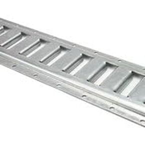US Cargo Control Horizontal E Track, 8 Foot Length Cargo E Track, Galvanized Finish, 12 Gauge Steel, Easily Secure Cargo in an Enclosed Van Trailer, 2 Pack