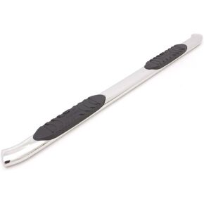 Lund 23797008 Polished Stainless Steel 5" Oval Curved Nerf Bars for 2019 Ram 1500 Crew Cab, 1 Pack, Black