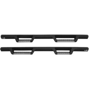 Westin 56-135652 HDX Stainless Drop Nerf Step Bars fits 2009-2018 Ram 1500 Crew Cab 2019-2023 1500 Classic 2010-2023 2500 3500 Crew Cab (Excl. Chassis Cab with Def Tanks) Textured Black 1 Pair