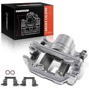 A-Premium Disc Brake Caliper Assembly with Bracket Compatible with Select Infiniti Models - FX35, FX45 2003-2008, V6 3.5L, V8 4.5L - Rear Left Driver Side