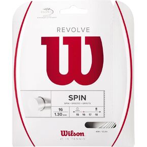 Wilson Revolve 16 Tennis String - Set, White