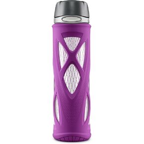 زجاجة مياه زجاجية من زولو أطلس مع غلاف من السيليكون in Kuwait