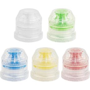30PCS 28mm Push Pull Cap, Replacement Water Bottle Flip Tops with Seal Tab for Smart Bottles or Soda Water Bottles