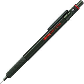 rOtring 1904444 600 Mechanical Pencil, 0.7 mm, Silver Barrel