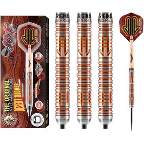 Shot! Darts Kyle Anderson Desert Boomer Steel Tip Dart Set 80% Tungsten Barrels… (24)