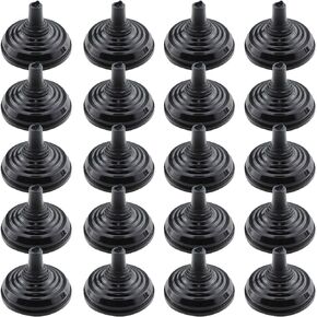 20PCS Negotiation Work Flag Stand Table Flag Stand Black Table Flag Base 35x55MM Suitable for International Conference Table Decoration and Office Interior