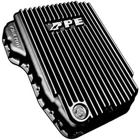 PPE Heavy-Duty 68RFE Tranmission Pan (Brushed) 228052010 Compatible with 2007.5-2018 Dodge Ram 6.7L Cummins Diesel