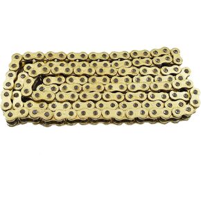 labwork Heavy Duty Drive Chain with O-Ring Gold Color Pitch 530x130 Links Replacement for Honda Kawasaki Suzuki Yamaha