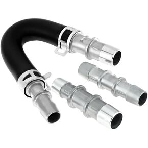 626-001 Upgrade Aluminum Engine Heater Core Bypass Kit with 5/8" 3/4" Heater Hose Connectors, Universal Fit for Most Common Heater Hoses