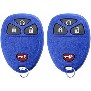 KeylessOption Keyless Entry Remote Control Car Key Fob Replacement for 15913421 (Pack of 2)