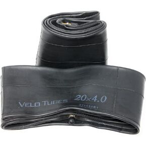 Premium Fat Bike Inner Tube 20 X 4.0 Threaded 33mm Schrader Valve - Bulk 2 or 4 Pack!