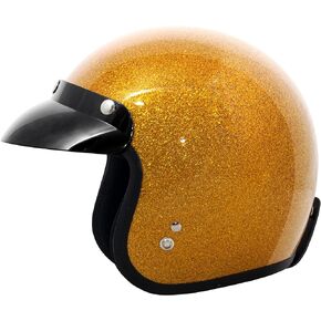 VCAN V85C 3/4 Open Face Motorcycle Helmet DOT Approved