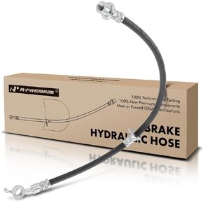 A-Premium Front Driver Brake Hydraulic Hose Compatible with Select Toyota and Lexus Models - Camry 1997-2001, Avalon 1997-2004, Solara 1999-2003, ES300 1997-2001, RX300 1999-2003 - Replace# 9008094034