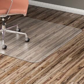 LLR82825 - Lorell Nonstudded Design Hardwood Surface Chairmat